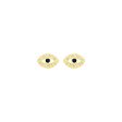 EVIL EYE STUDS GOLD For Sale