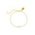 ODETTE PEARL BRACELET GOLD Sale