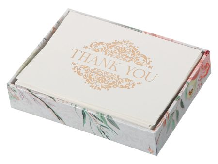 Thank You Boxed Set of 20 Cards and Envelopes Online now