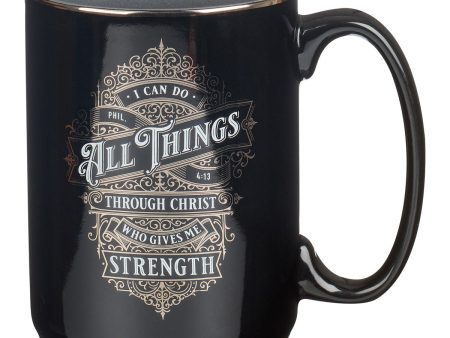 I Can Do All Things Through Christ Ceramic Mug - Phil. 4:13 Sale