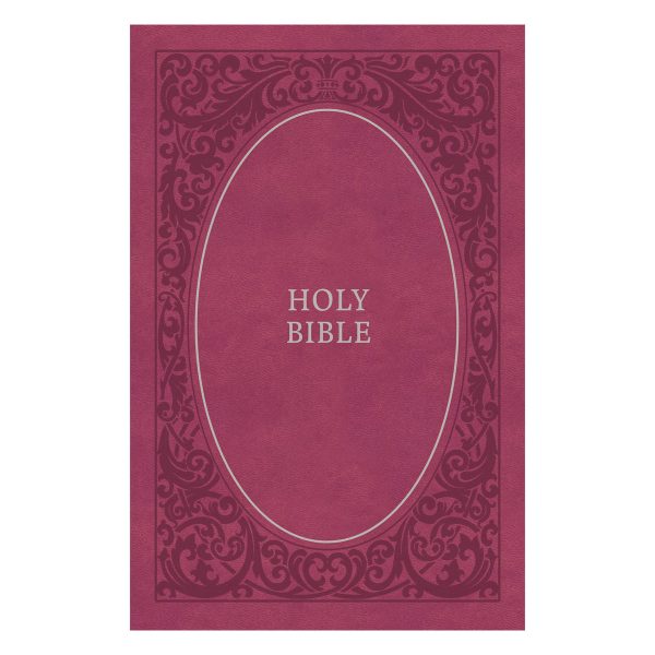 NKJV Holy Bible Soft Touch Edition Pink (Comfort Print)(Imitation Leather) Hot on Sale