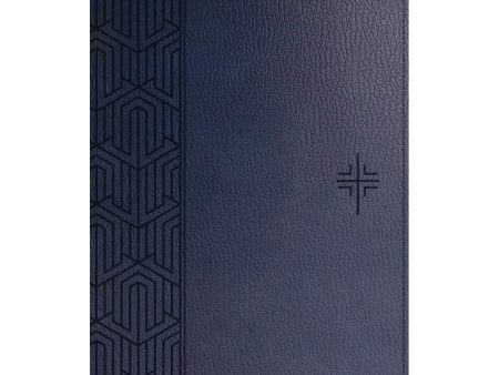 NLT Blue Faux Leather Premium Gift Bible Red Letter on Sale