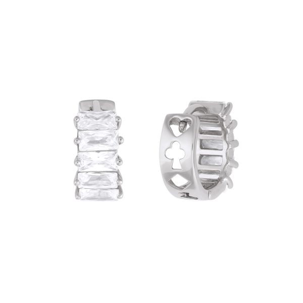 DELPHINE HUGGIE SILVER Fashion