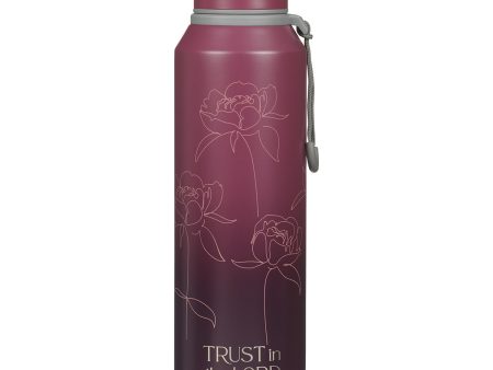 Trust in the Lord Stainless Steel Water Bottle Online Hot Sale