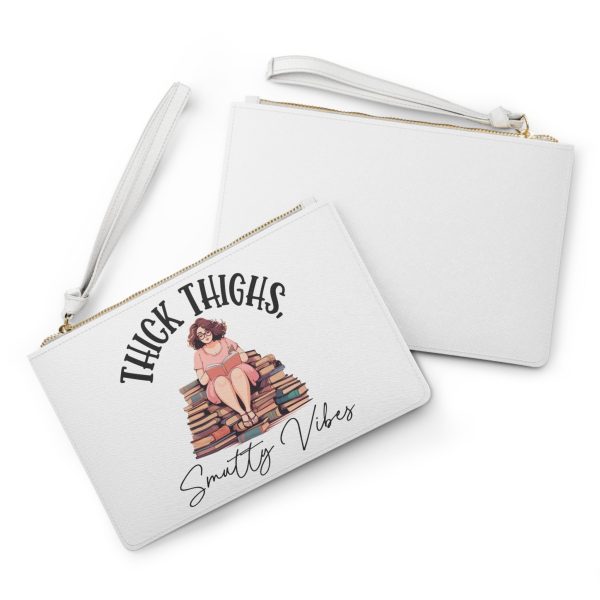 Thick Thighs, Smutty Vibes - Clutch Bag Cheap