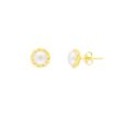 MARGAUX PEARL STUDS GOLD Supply