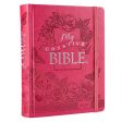 KJV Pink Faux Leather Hardcover My Creative Bible Supply