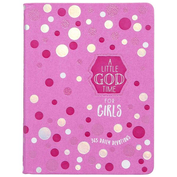 A Little God Time For Girls: 365 Daily Devotional (Imitation Leather) Discount