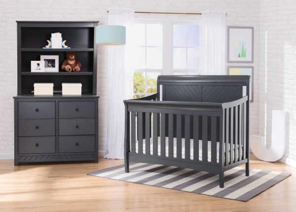 Bennington Elite Sleigh 4-in-1 Convertible Crib Discount