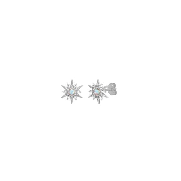 OPAL STARBURST STUDS SILVER Online