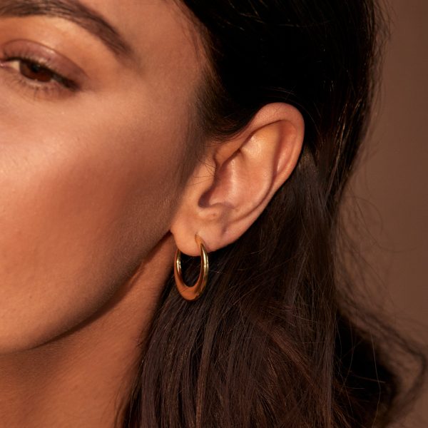 SIENNA HOOPS GOLD Online Sale