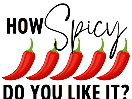 How Spicy Do You Like It? Sticker Cheap