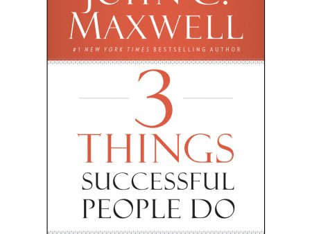 3 Things Successfull People Do (Hardcover) Online now