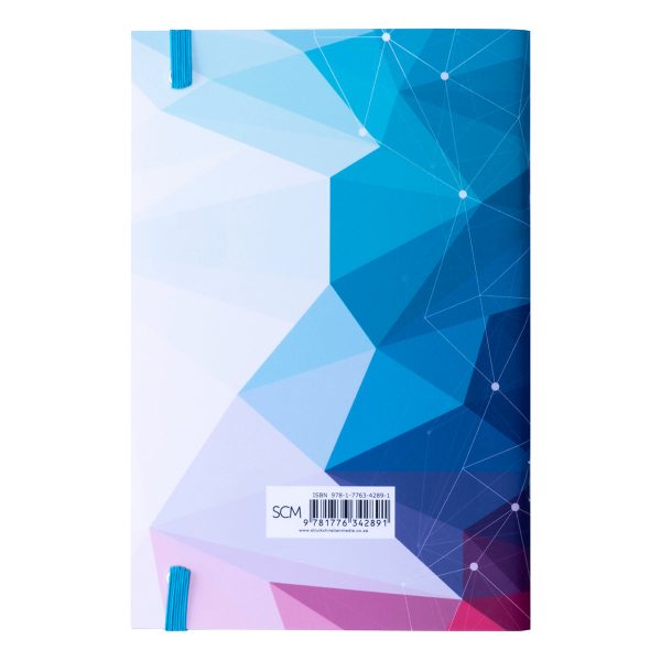 Blue & Pink Geometric A5 MyNotes Journal (Paperback) Sale