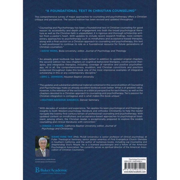 Counseling And Psychotherapy: A Christian Perspective 2nd Edition (Hardcover) Online Sale