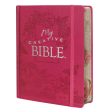 KJV Pink Faux Leather Hardcover My Creative Bible Supply