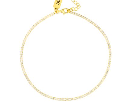 DIANA TENNIS ANKLET GOLD Online