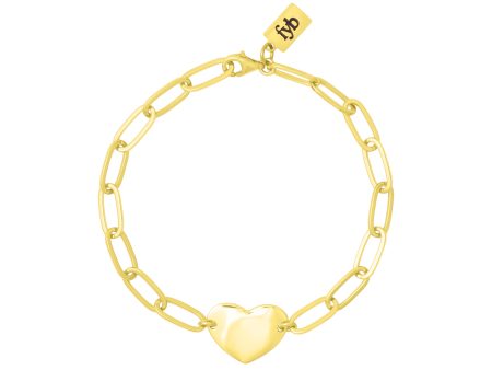 LOVE CHAIN BRACELET GOLD Online Hot Sale