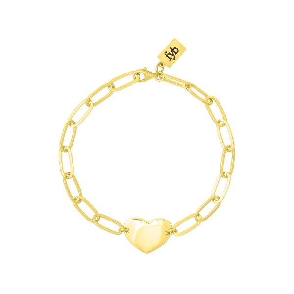 LOVE CHAIN BRACELET GOLD Online Hot Sale