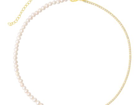 SEREPHINA TENNIS CHOKER GOLD Online