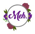 Meh machine embroidery design (5 sizes included) DIGITAL DOWNLOAD For Discount