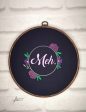 Meh machine embroidery design (5 sizes included) DIGITAL DOWNLOAD For Discount