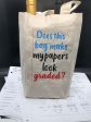 Does the bag make my papers look graded design (4 sizes included) machine embroidery design DIGITAL DOWNLOAD Fashion