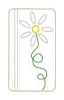 Daisy Applique ITH Bag (4 sizes available) machine embroidery design DIGITAL DOWNLOAD Hot on Sale