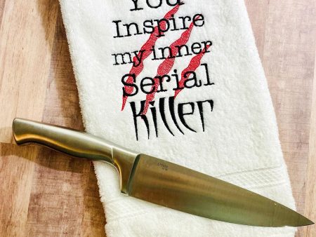 Inner Serial Killer (5 sizes included) machine embroidery design DIGITAL DOWNLOAD Online Sale