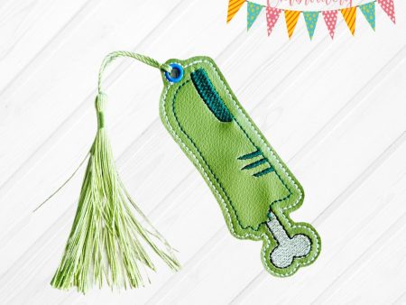 Zombie Finger Bookmark bag tag ornament 4x4 machine embroidery design DIGITAL DOWNLOAD Online Hot Sale