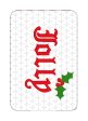 Jolly quilted ITH Mug Rug (4 sizes included) machine embroidery design DIGITAL DOWNLOAD Online