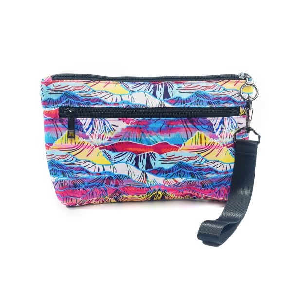 Rainbow Ridge Organizer Wristlet For Cheap