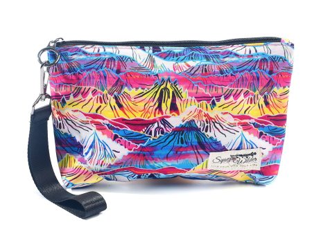 Rainbow Ridge Organizer Wristlet For Cheap